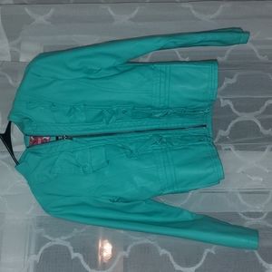 Kids Faux Leather Jacket